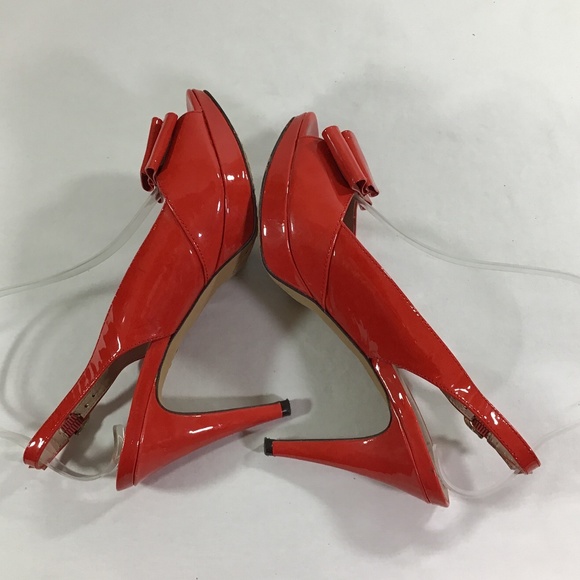 Vince Camuto Red Slingback Sandals - Picture 6 of 14